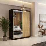 Dresing Delia 150 Wenge cu Oglinda si Usi Sonoma ⭐Finisaje premium