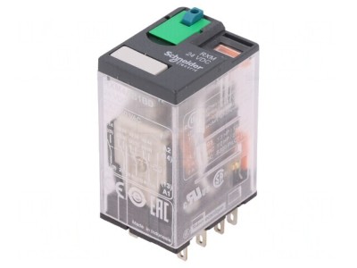 Releu Electromagnetic 4PDT 24VDC 6A foto