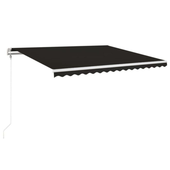 Copertina retractabila automat, antracit, 450x350 cm