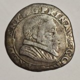 Moneda Argint Franta Teston Orange 1625-47, Frederic Henric Nassau