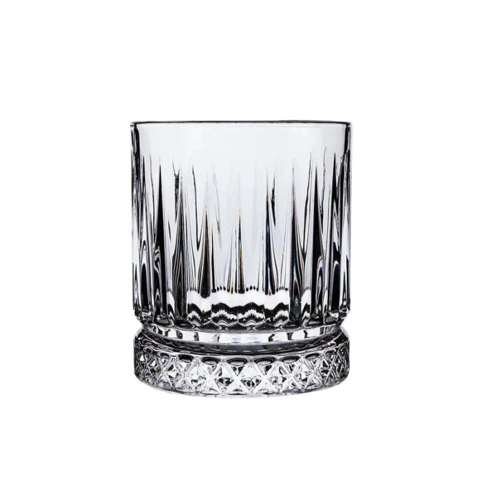 Pahar, pentru whiskey, Large Luxurious, 360 ml, 9.8 x 8.5 x 8.5 cm, transparent, din sticla