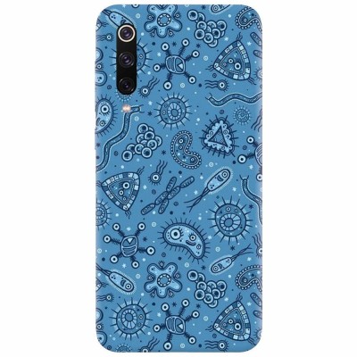 Husa silicon pentru Xiaomi Mi 9, Bacteria foto