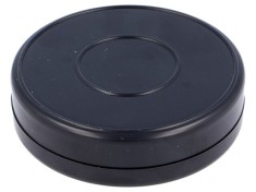 Carcasa Neagra Alarma ABS 70mm foto