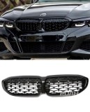Gril frontal Rinichi pentru BMW G20 Sedan,G21 Touring,G28 Sedan,3 serie diamond Style Nergu