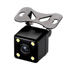 Camera auto pentru marsarier Techstar&reg;, 4 LED-uri, mod nocturn, protectie la apa, praf si socuri, unghi de vizualizare 170&deg;