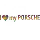 Cumpara ieftin Sticker Porsche I Love MY