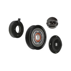 Cupla magnetica ambreiaj compresor A/C diametru 130 mm cu 7 caneluri, tip Denso 10S17C, pentru Toyota Camry XV30/Camry Solara 202006; Previa 202006