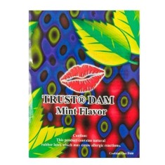 Prezervativ Oral pentru Femei EXS "Dental Dam" 1 Bucata - Menta##