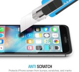 Cumpara ieftin Pachet husa compatibila cu Apple iPhone 7, slim TPU transparenta, cu folie de sticla gratis, MyStyle