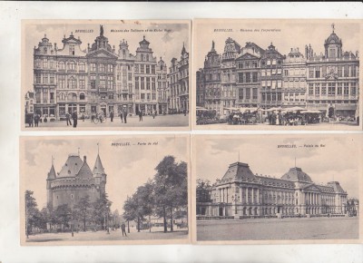 bnk cp Belgia - Bruxelles - lot 9 cp interbelice necirculate foto