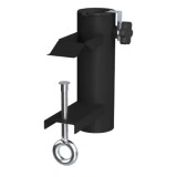 Cumpara ieftin Suport de umbrela pentru balcoane Belavi, 12 x 16 x 5 cm, metal, negru