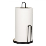 Suport Prosoape de H&acirc;rtie, Model 15x30cm, Bază Lemn, Stop, Negru