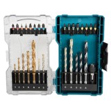 Makita E-07054 - Set accesorii insurubare si burghie mixte 29 bucati