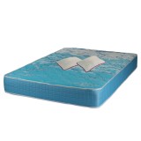 Set Saltea ortopedica cu spuma poliuretanica, Memory Foam 5 cm Paris, 140x200x23cm, fermitate tare, sistem de aerisire perimetral Saltex plus 2 perne