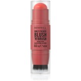 Rimmel Multi-Tasker Blush'N'brush blush stick cu pensulă culoare 250 Coral Dust 8 g
