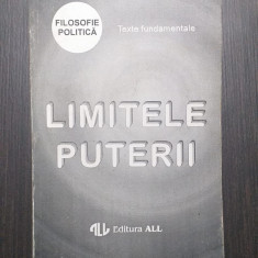 LIMITELE PUTERII - FILOSOFIE POLITICA - ADRIAN PAUL ILIESCU, MIHAI RADU SOLCAN