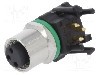 Conector M8, 3 pini, clasa etanseitate IP67, IP68, DEGSON ELECTRONICS - SR-M8A-03P-FF-SF7001-00B(H)