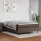 vidaXL Cadru de pat, maro, 140x200 cm, piele ecologică 3121050