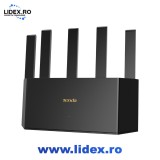 Router Wireless Gigabit TENDA TE6L Pro BE5100, Wi-Fi 7, Dual-Band 688 + 4323 Mbps, negru