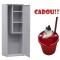 DULAP METALIC OBIECTE CURATENIE AS80, 800x400x1800 mm+CADOU! (SET: Galeata+Storcator+Mop)