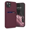 Husa pentru Apple iPhone 13, Silicon, Violet, 55955.190, kwmobile, Carcasa