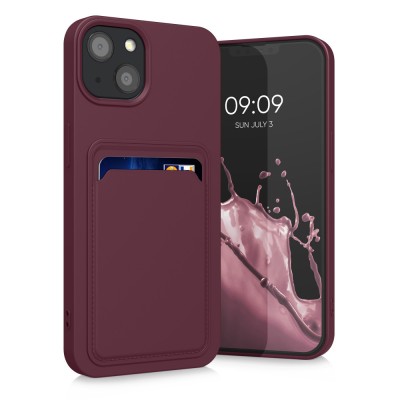Husa pentru Apple iPhone 13, Silicon, Violet, 55955.190, kwmobile foto
