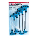 Set 9 chei torx lungi cu maner T10-T50 surubelnita (TA1043), Tagred