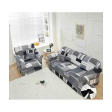 Cumpara ieftin Set Huse Canapea 3 Locuri, Canapea 2 Locuri si 1 Fotoliu Elastic Modern - JOJ515