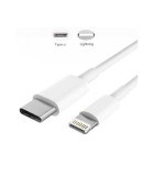 Cablu USB3.1 type C - Apple lightning 1m alb, Oem
