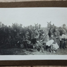 Militari romani cu cai, perioada interbelica// fotografie