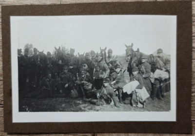 Militari romani cu cai, perioada interbelica// fotografie foto