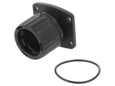 Conector Poliamidă HelaGuard Negru IP66