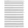 Jaluzea tip zebra gri deschis lățime țesătură 155,9cm poliester