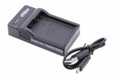 Vhbw micro usb-akku-ladegerat passend pentru panasonic dmw-bld10e, , foto