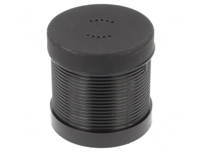Semnalizator acustic negru 24VDC 90dB IP33 foto
