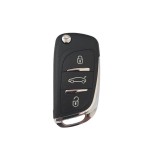 Cheie completa Peugeot, 3 but, cu electronica si cip, PCF 7961 /ID46, 434Mhz, Lamela VA2, FSK