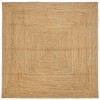 Covor Bej 200 x 200 cm Iută