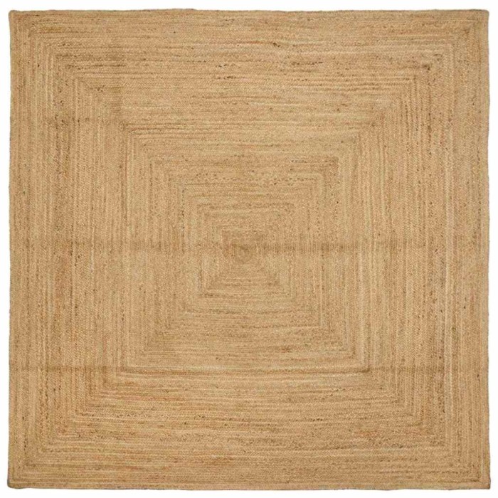 Covor Bej 200 x 200 cm Iută