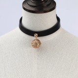 Choker cu Clopotel, Negru, Mokko Toys