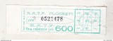 Bnk div RATP Ploiesti - bilet de calatorie - 600 lei