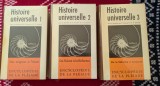 Encyclopedie de la Pleiade, Histoire Universelle, 3 volume