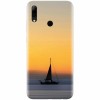 Husa silicon pentru Huawei P Smart 2019, Wind Sail Boat Ocean Sunset