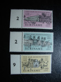 SURINAME SERIE CLADIRI MNH, Nestampilat