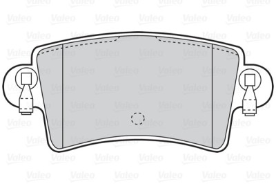 VALEO 302034 FIRST set placute frana,frana disc foto