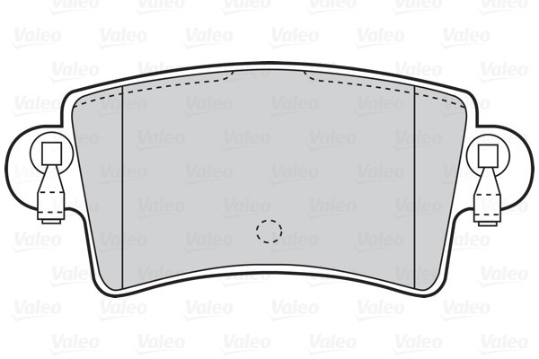 VALEO 302034 FIRST set placute frana,frana disc