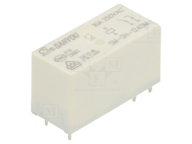 Releu Electromagnetic 24VDC 16A 250VAC SPST-NO THT