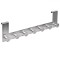 Cuier Inox, 7 C&acirc;rlige, Pentru Ușă, Argintiu, 40 cm