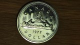 Canada - moneda de colectie an unic - 1 dollar 1977 PROOF-like - absolut superba