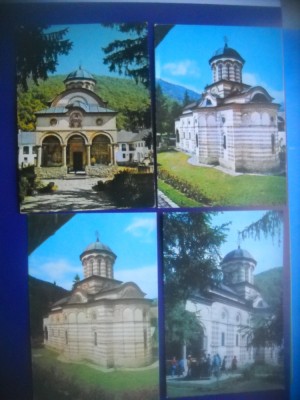HOPCT LOT 4067 - 4 CARTI POSTALE-MANASTIREA COZIA -JUD VALCEA-NECIRCULATE foto