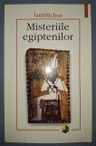 IAMBLICHOS - MISTERIILE EGIPTENILOR, Polirom 2003, Spiritualitate si Ezoterism, Carte